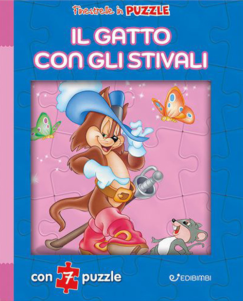 Copertina libro Gatto con gli stivali