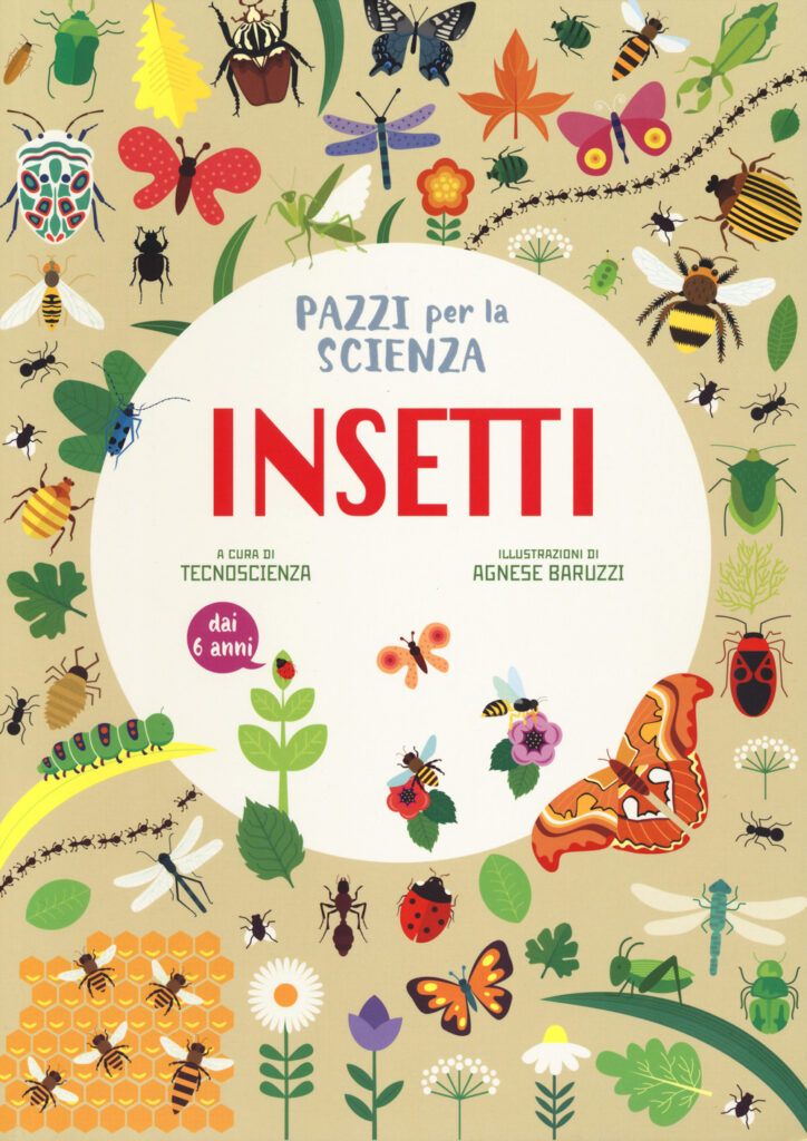 Copertina libro Insetti - Pazzi per la scienza