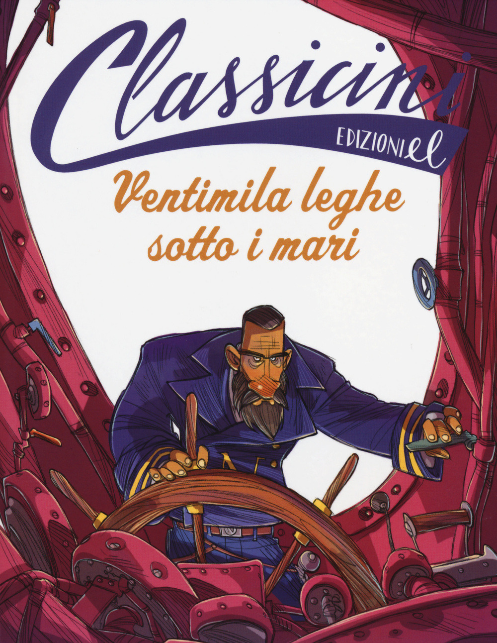 Copertina libro Ventimila leghe sotto i mari