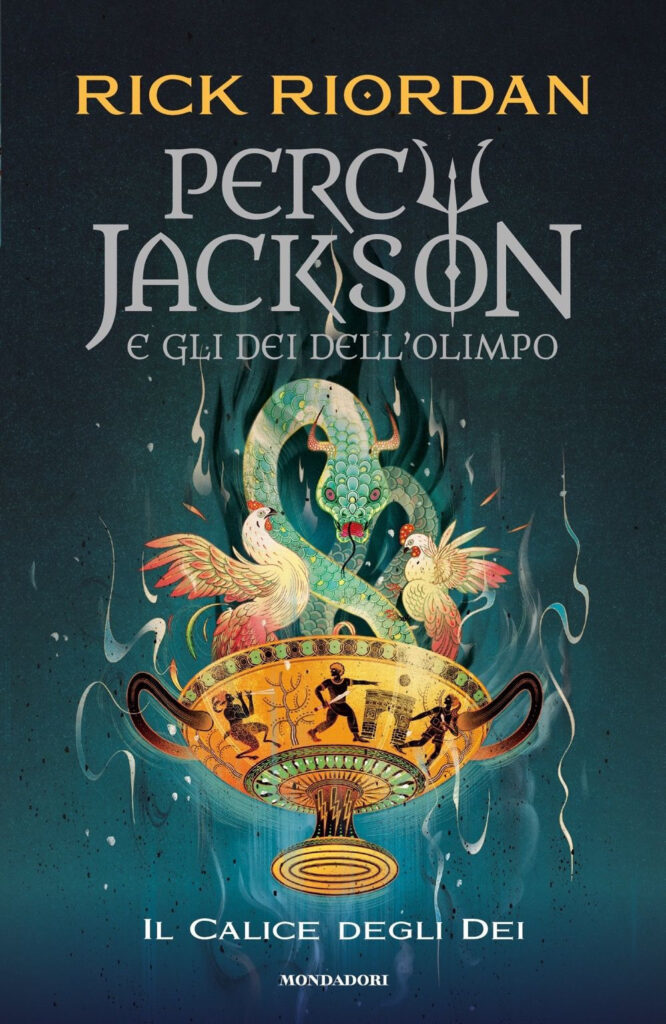 Copertina libro Percy Jackson e gli dei dell'olimpo - Il Calice degli Dei