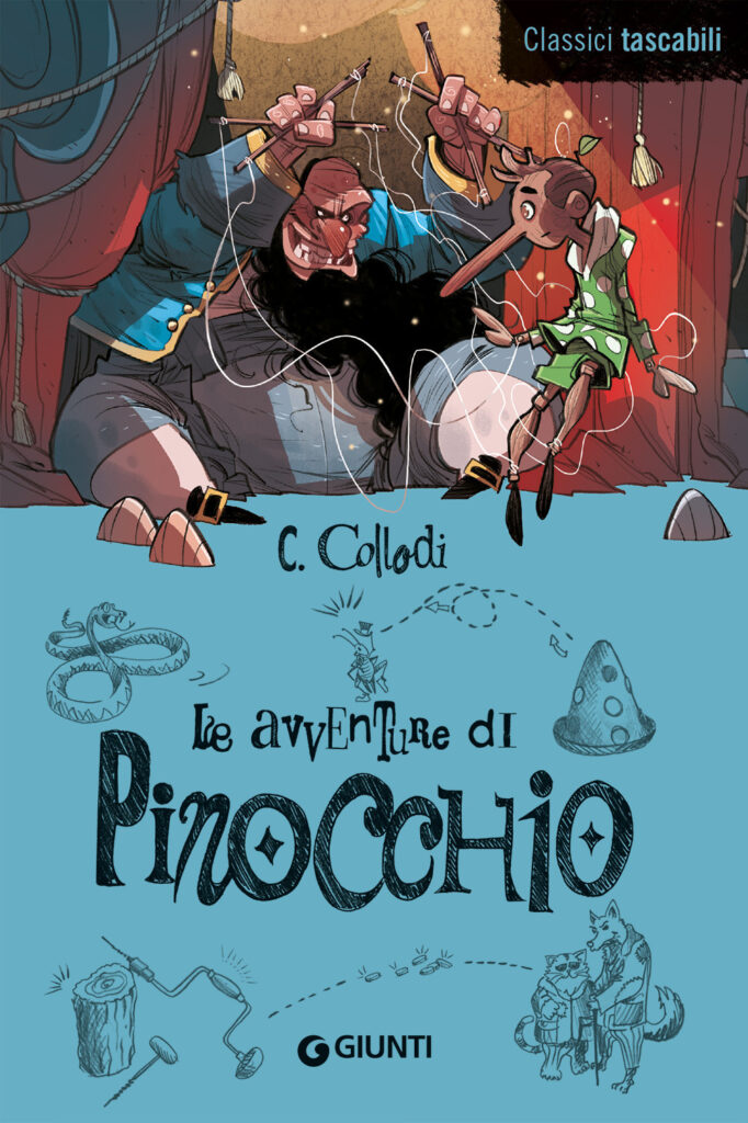 Copertina libro Avventure di Pinocchio