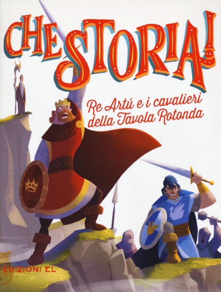 Copertina libro Re Artù e i cavalieri della tavola rotonda