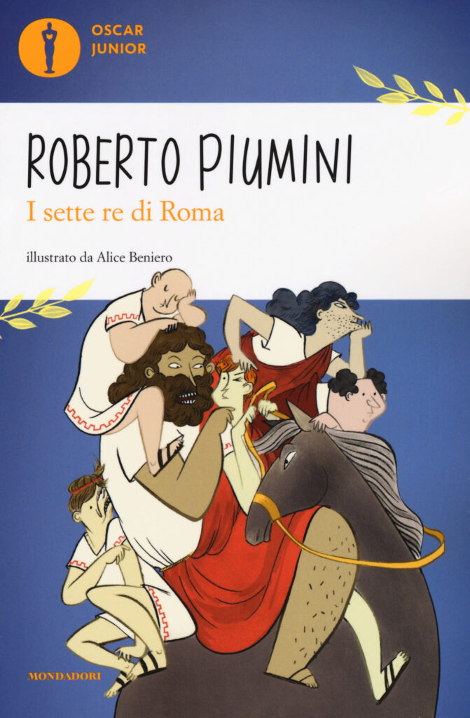 Copertina libro Sette re di Roma