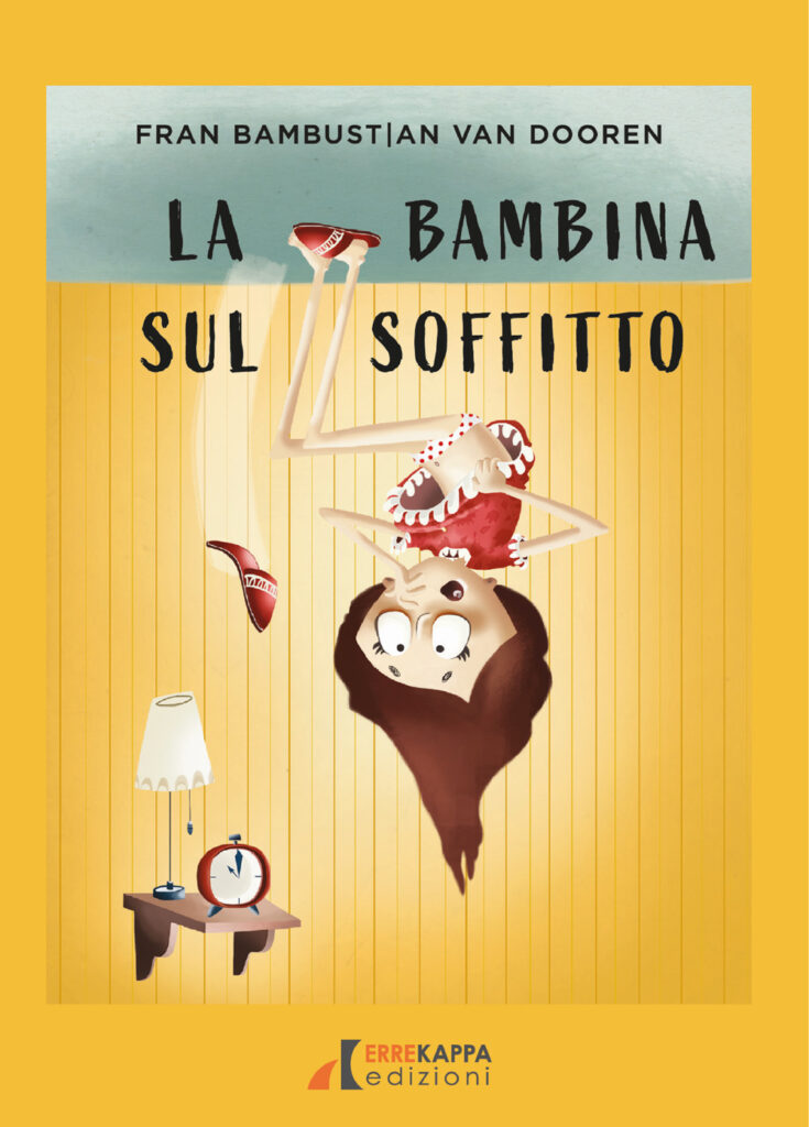 Copertina libro Bambina sul soffitto