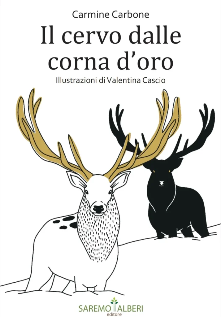 Copertina libro Cervo dalle corna d'oro