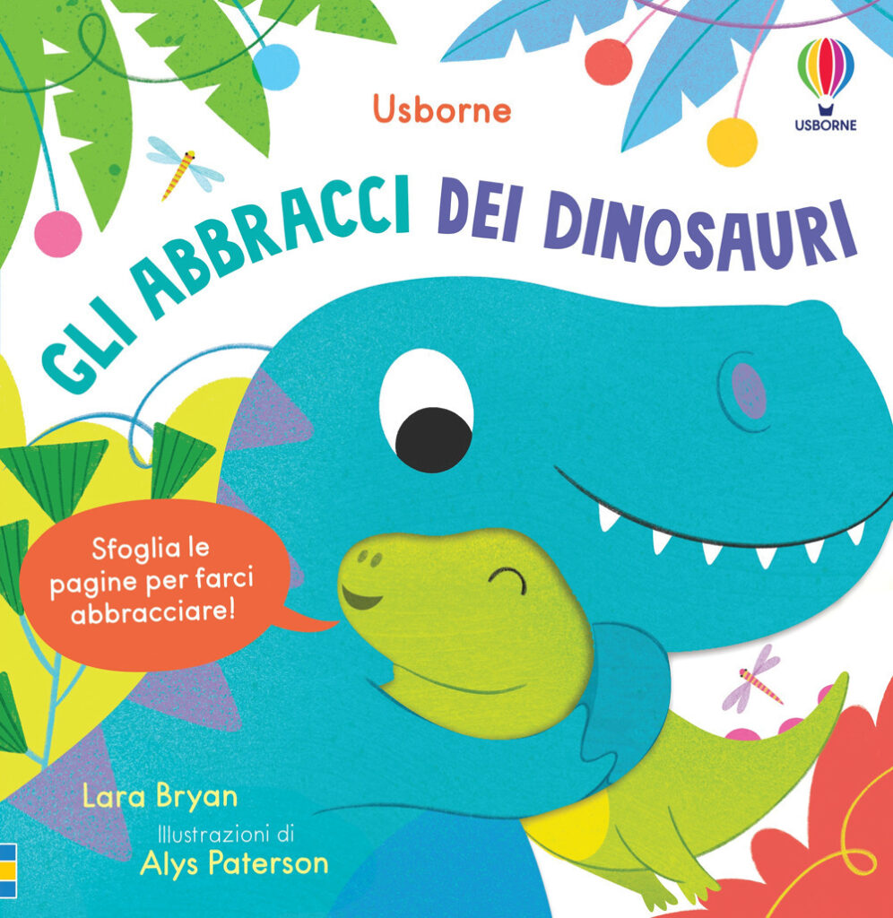 Copertina libro Abbracci dei dinosauri