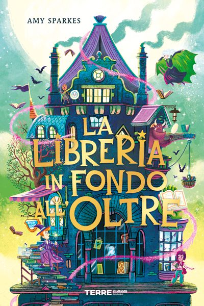 Copertina libro Libreria in fondo all'oltre