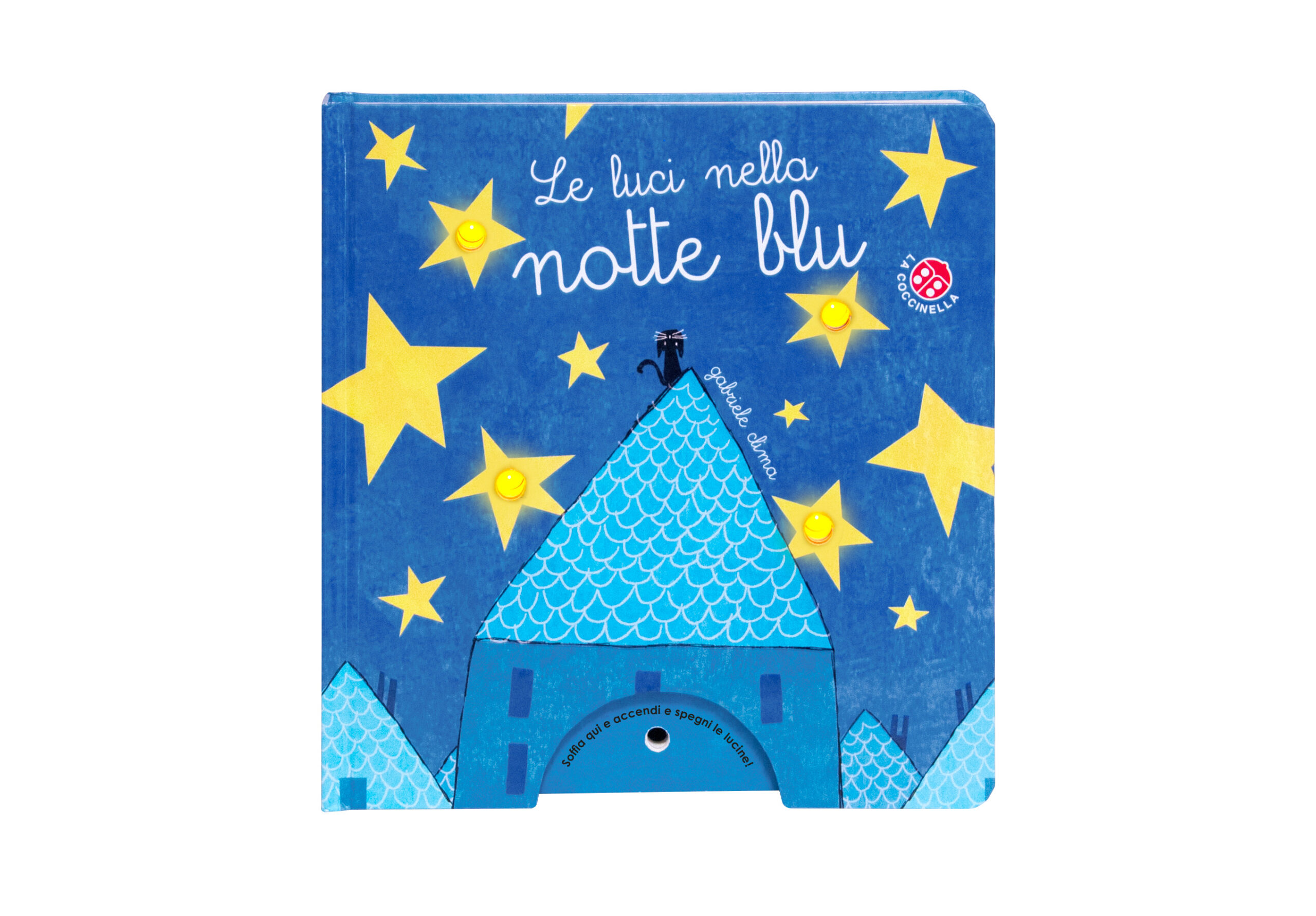 Copertina libro Luci nella notte blu