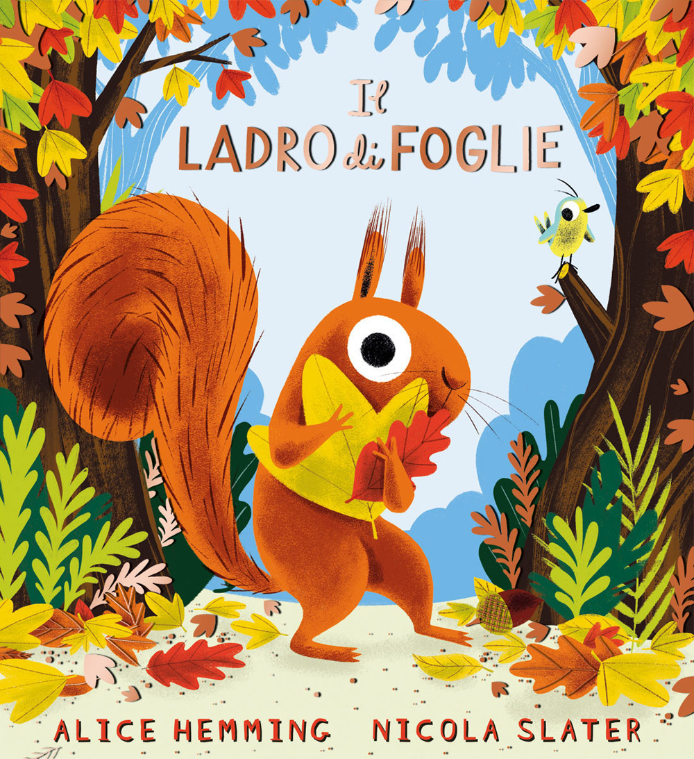 Copertina libro Ladro di foglie