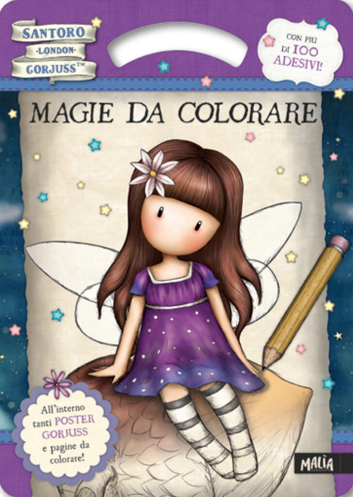 Copertina libro Magie da Colorare