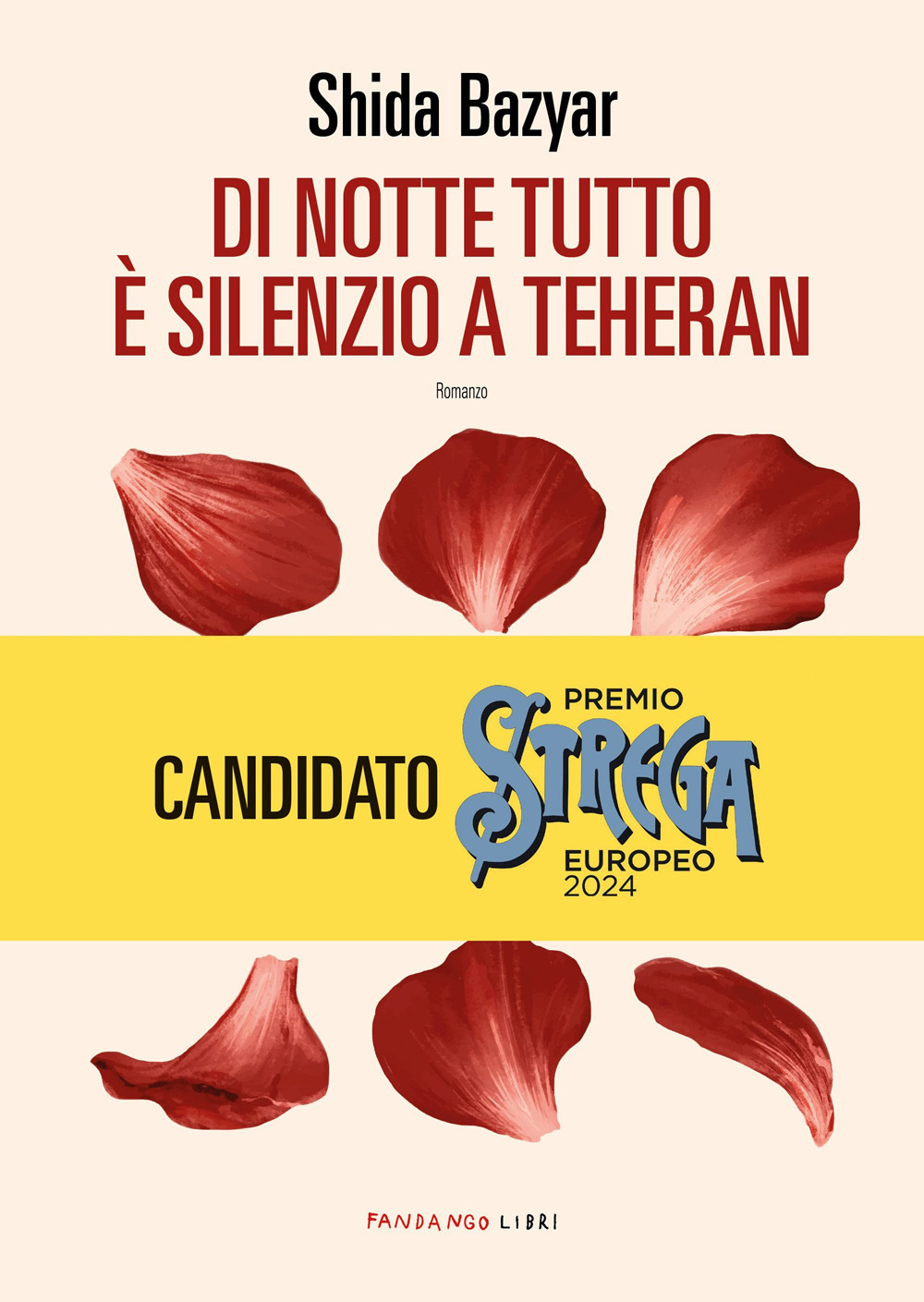 Copertina libro Di notte tutto è silenzio a Teheran