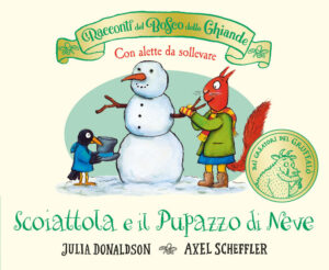 Copertina libro Scoiattola e il pupazzo di neve - Racconti del Bosco delle Ghiande