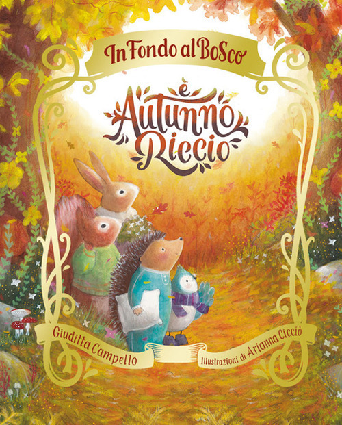 Copertina libro E' Autunno Riccio