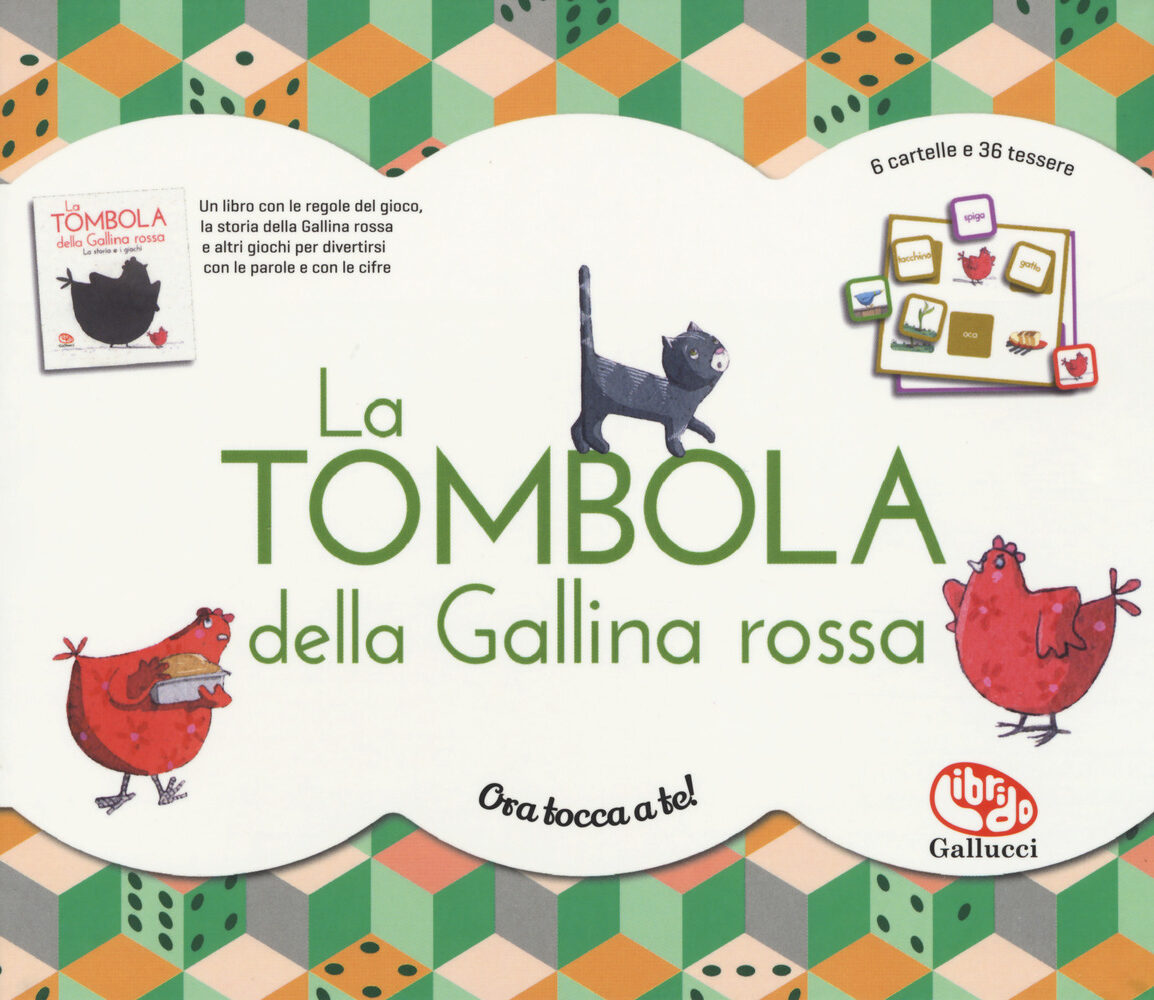 Copertina libro Tombola della Gallina Rossa