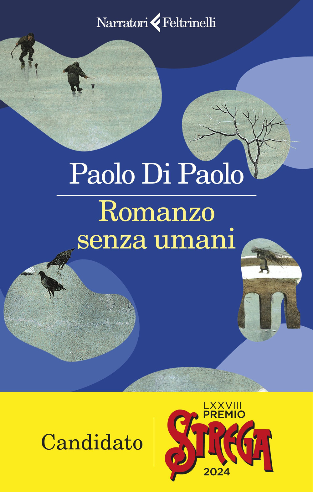 Copertina libro Romanzo senza umani