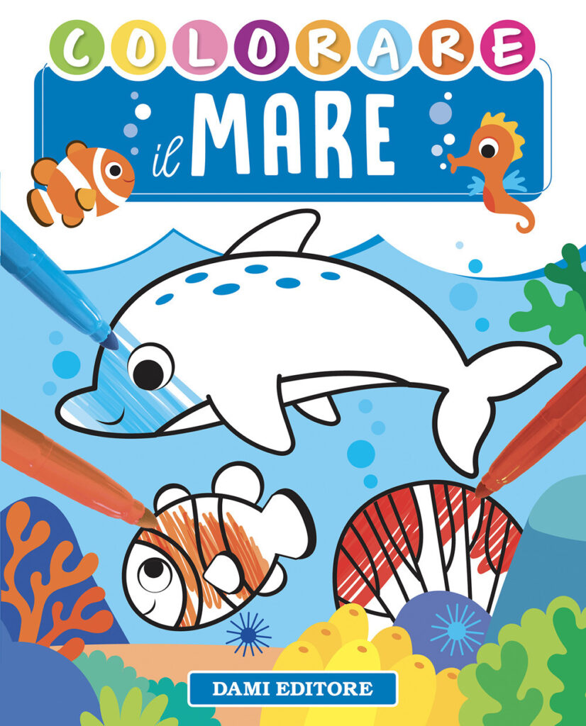 Copertina libro Colorare il Mare