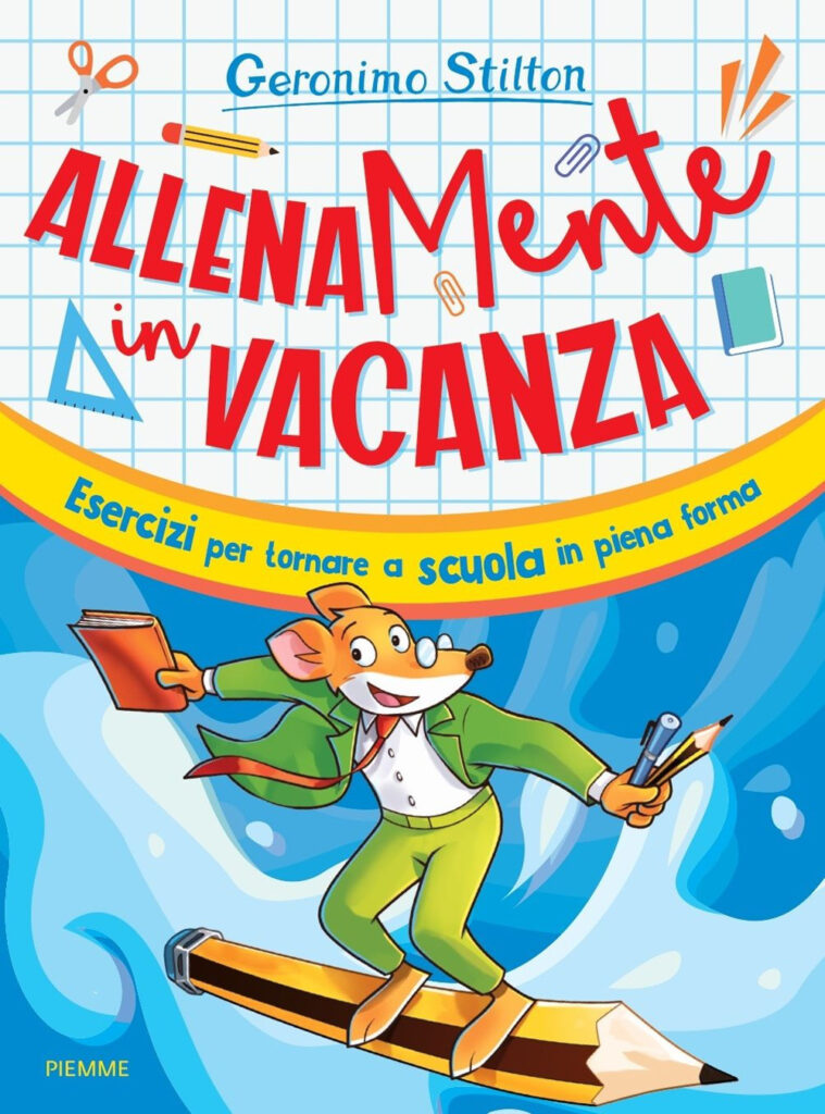 Copertina libro Allenamente in Vacanza - Esercizi per tornare a scuola in piena forma