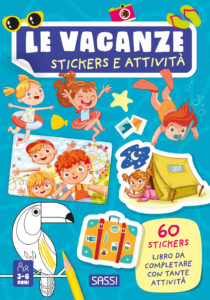 Copertina libro Vacanze - Stickers e Attività