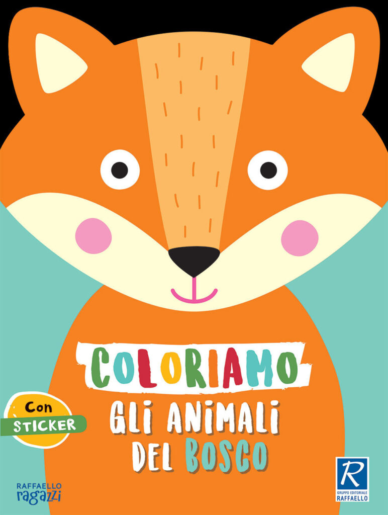 Copertina libro Coloriamo gli Animali del Bosco