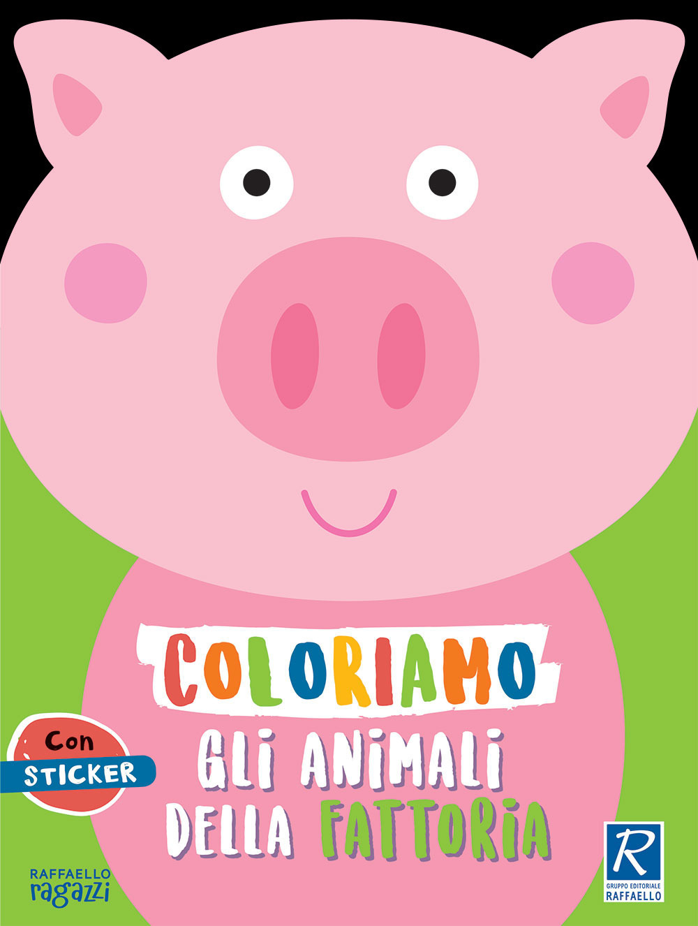 Copertina libro Coloriamo gli Animali della Fattoria