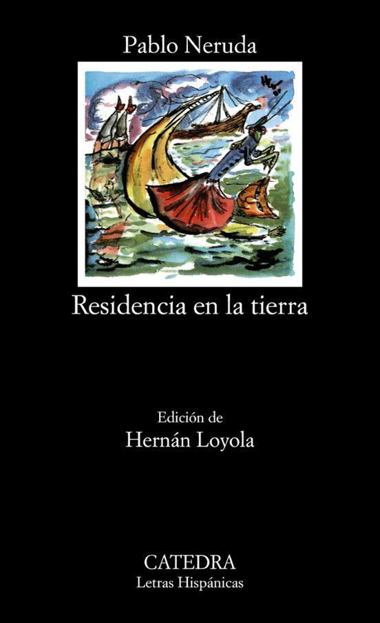 Copertina libro Residencia en la tierra