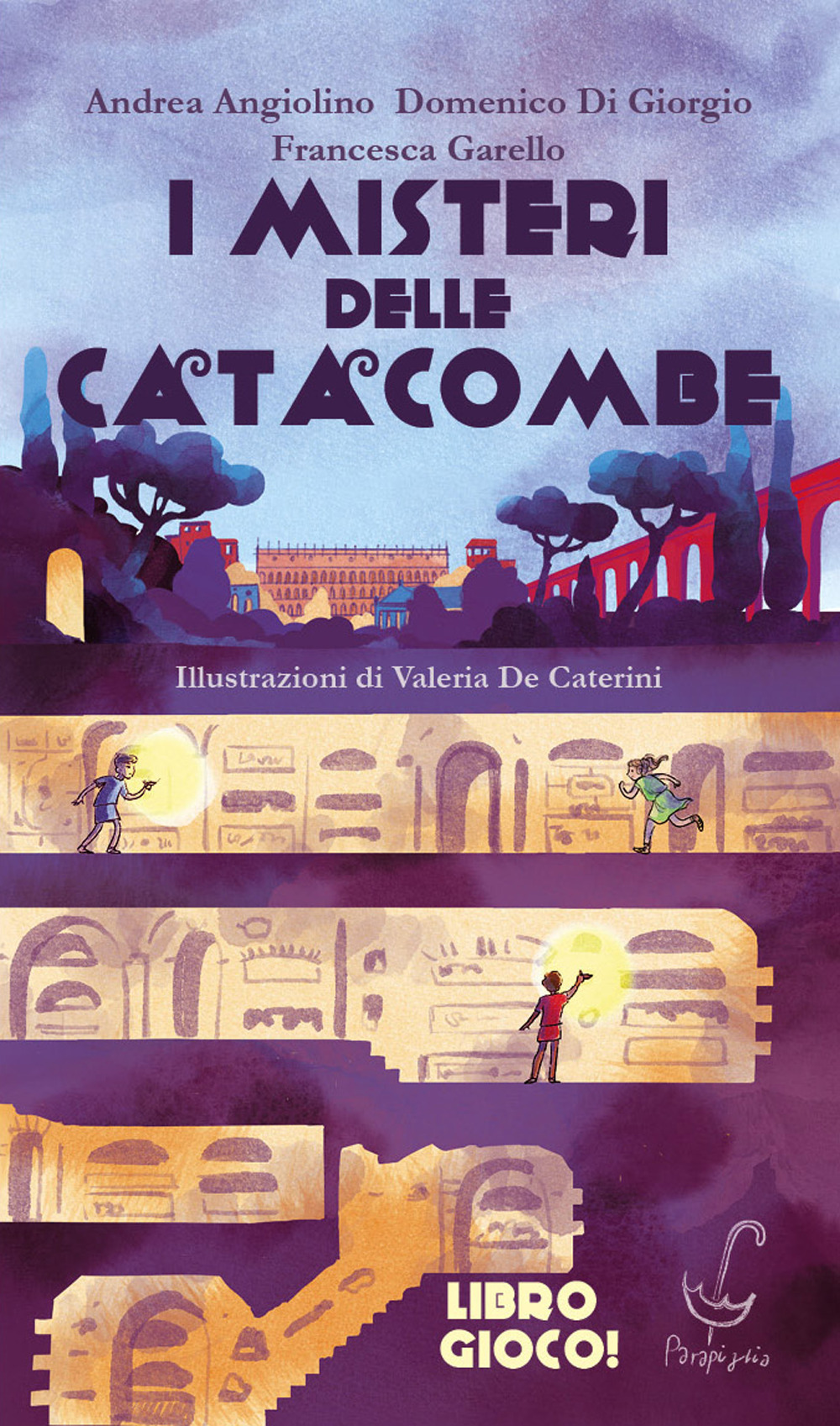 Copertina libro Misteri delle catacombe