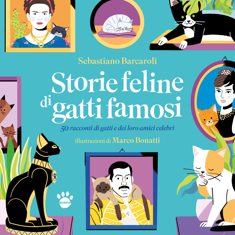 Copertina libro Storie feline di gatti famosi