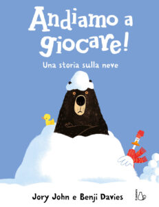 Copertina libro Andiamo a giocare ! Una storia sulla neve