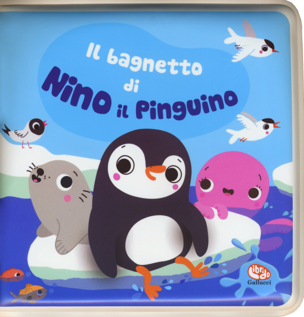 Copertina libro Bagnetto di Nino il Pinguino