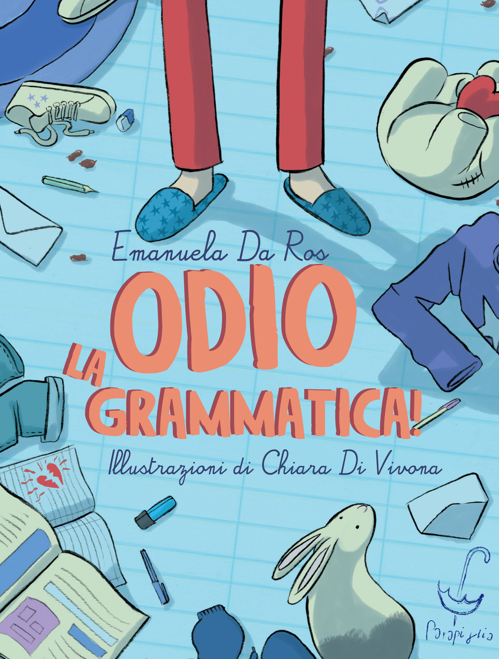 Copertina libro Odio la grammatica