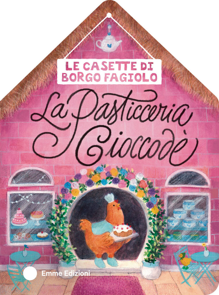 Copertina libro Casette di Borgo Fagiolo Pasticceria Cioccodè