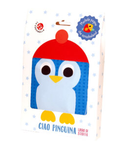 Copertina libro Ciao Pinguina Libro di Stoffa