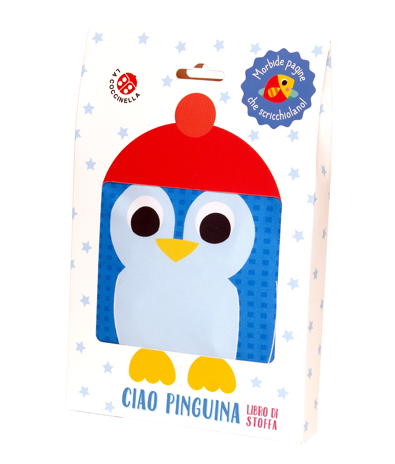 Copertina libro Ciao Pinguina Libro di Stoffa