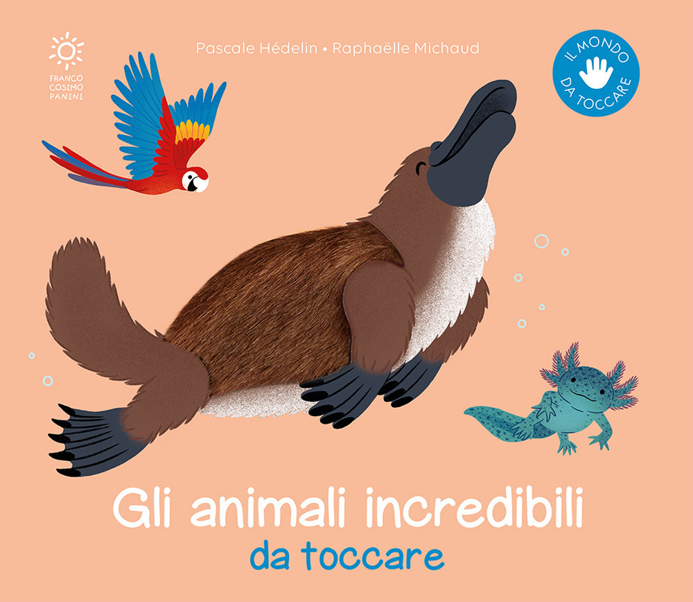 Copertina libro Animali incredibili da toccare