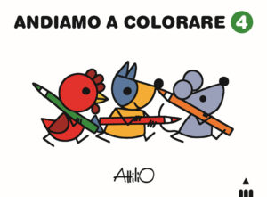 Copertina libro Andiamo a Colorare 4 - Mini Fiabe