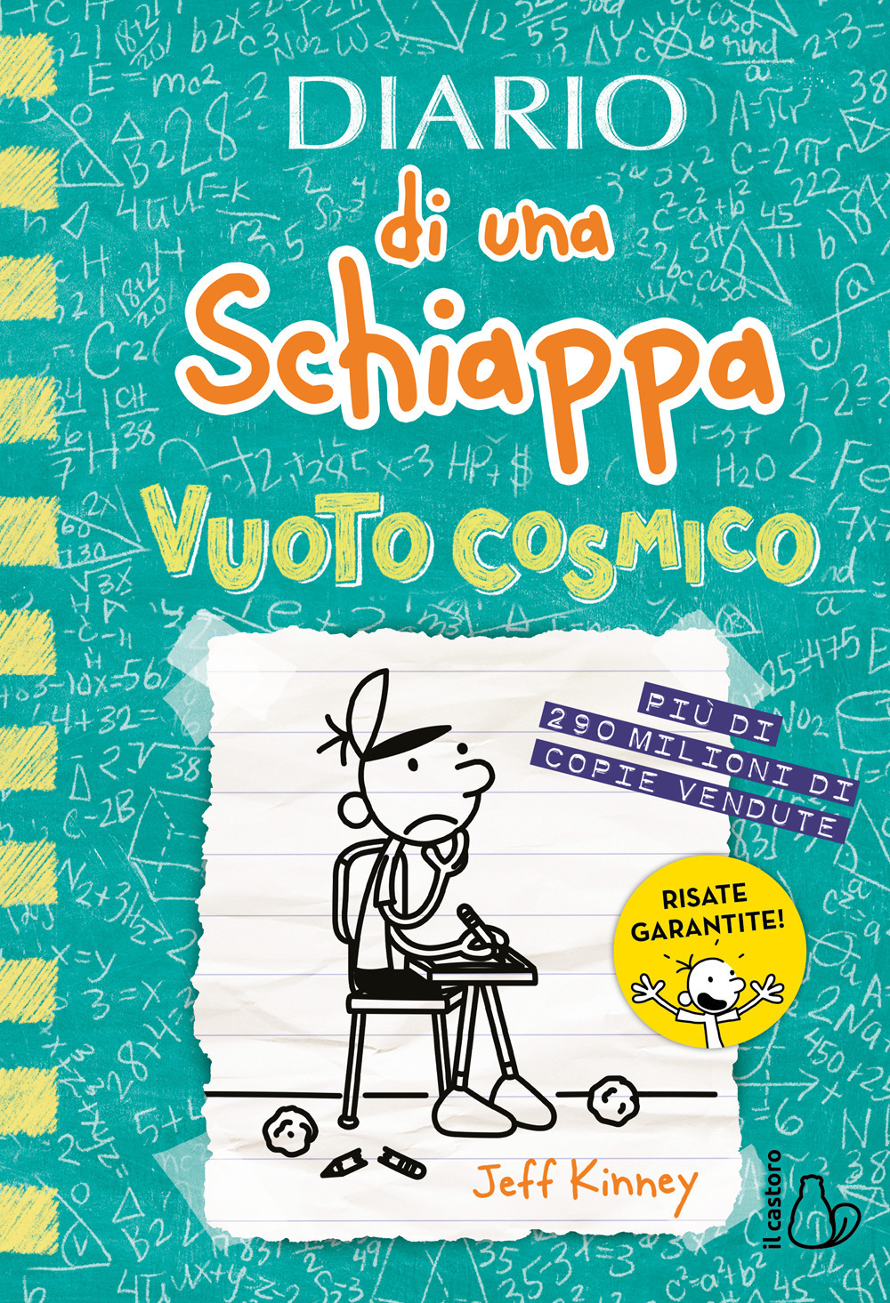 Copertina libro Diario di una schiappa - Vuoto cosmico