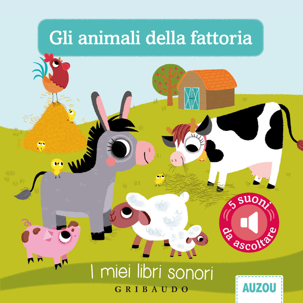 Copertina libro Animali della fattoria - Miei libri sonori