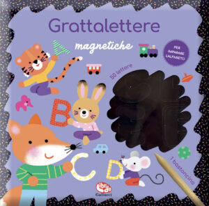 Copertina libro Grattalettere magnetiche