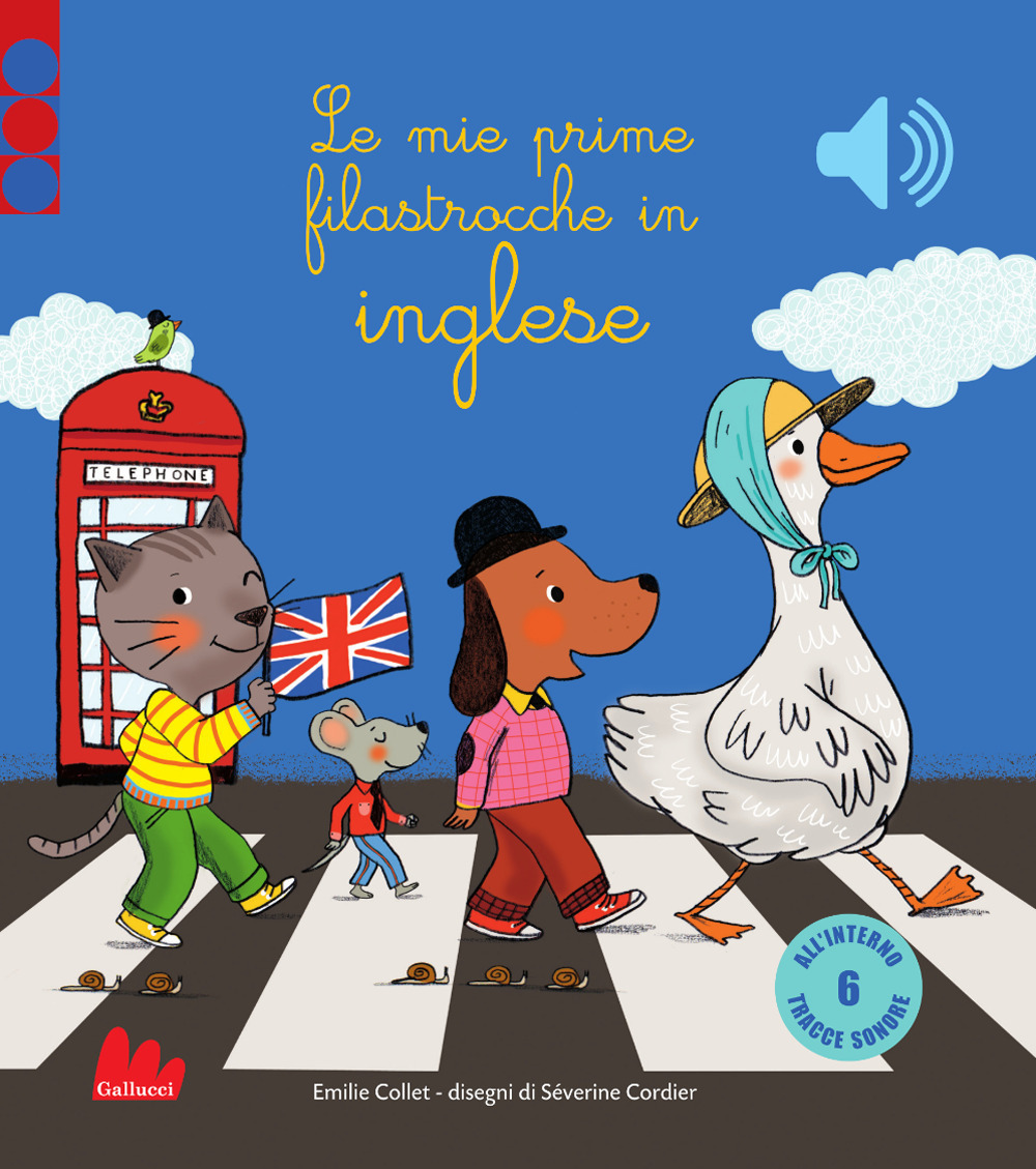 Copertina libro Mie Prime Filastrocche in Inglese