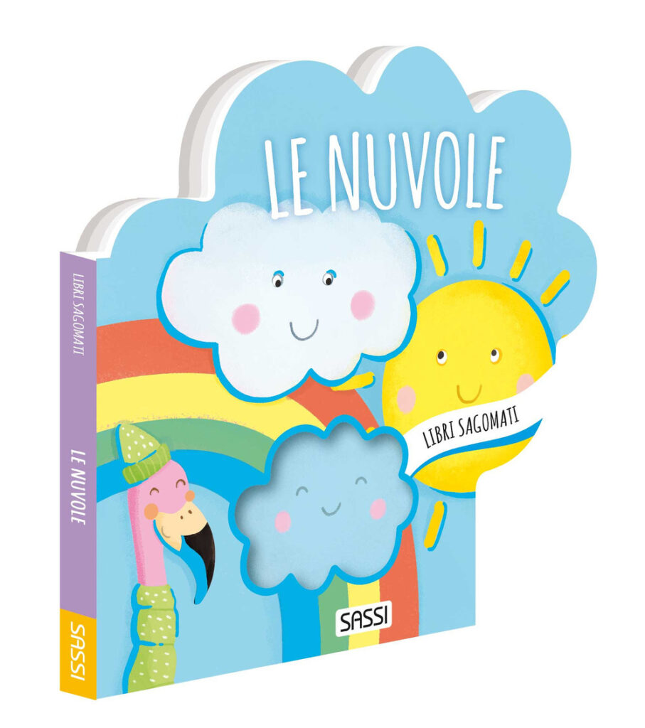 Copertina libro Nuvole - Libri Sagomati