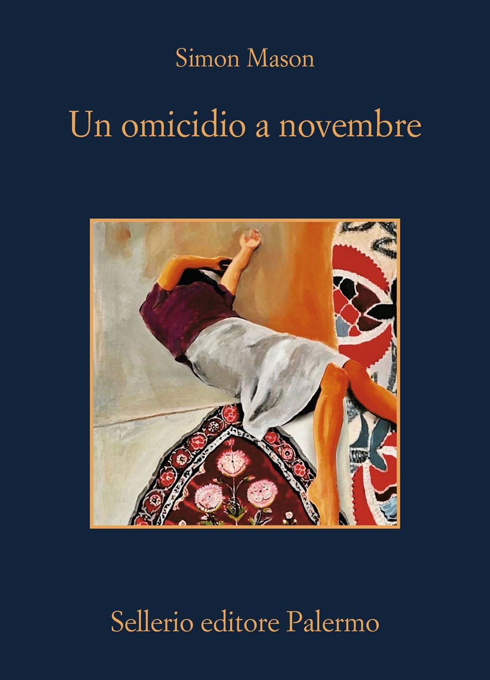 Copertina libro Un omicidio a novembre