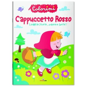 Copertina libro Capuccetto Rosso - Colorini