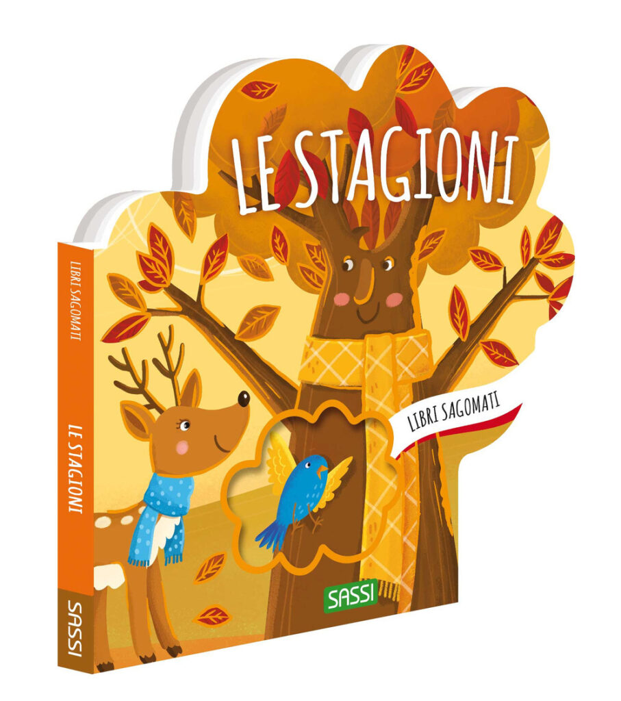 Copertina libro Stagioni - Libri Sagomati