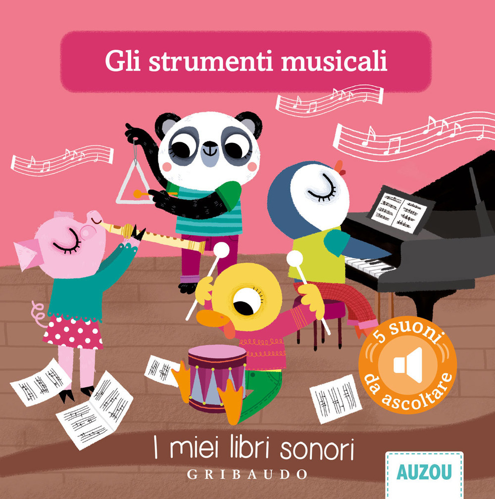 Copertina libro Strumenti musicali - Miei libri sonori