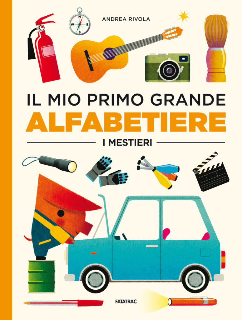 Copertina libro Mio primo grande Alfabetiere - I mestieri