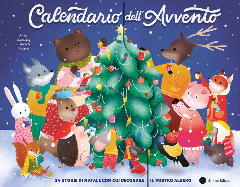 Copertina libro Calendario dell'Avvento