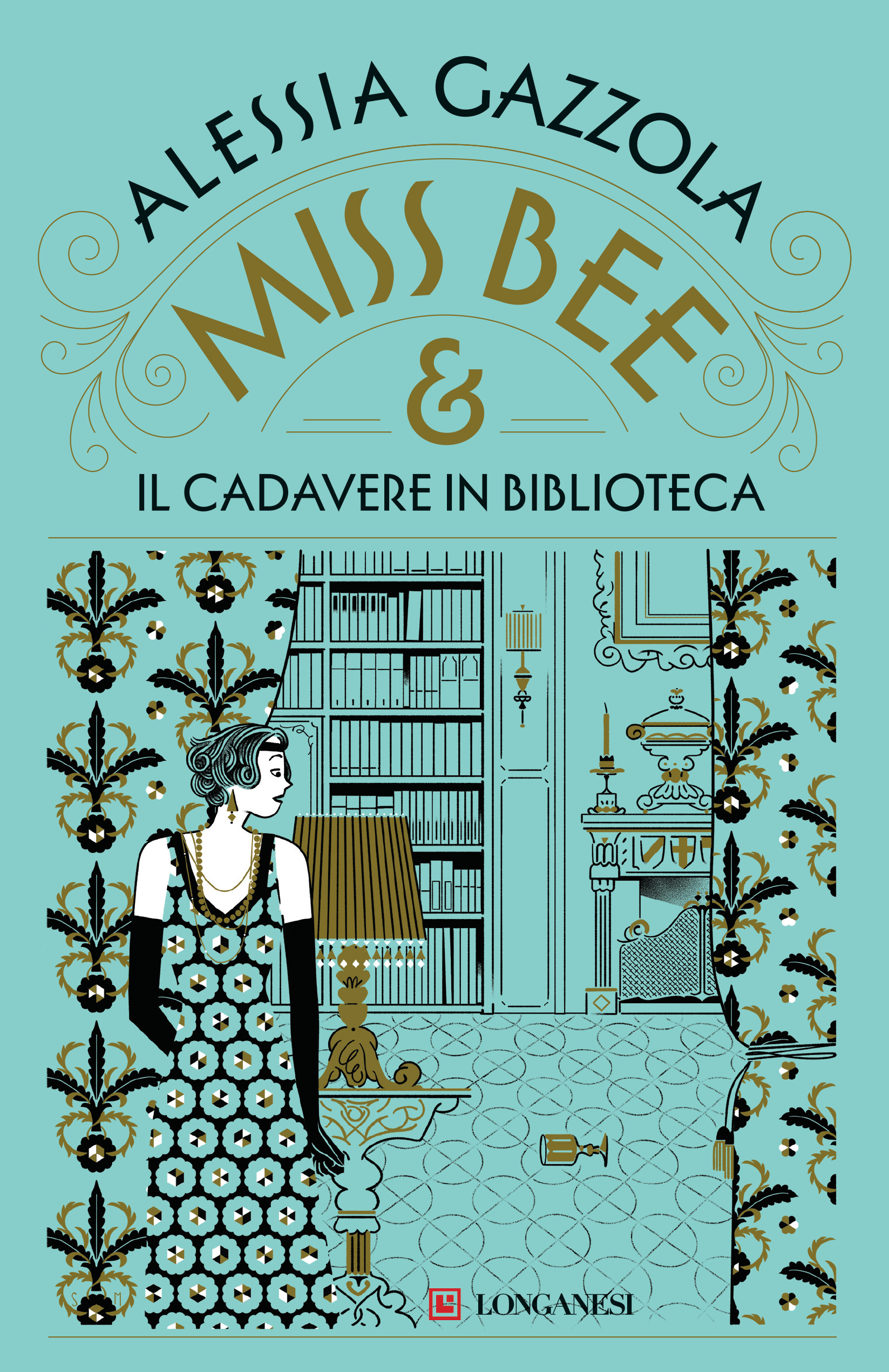 Copertina libro Miss Bee e il cadavere in biblioteca