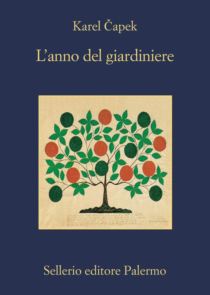 Copertina libro Anno del giardiniere