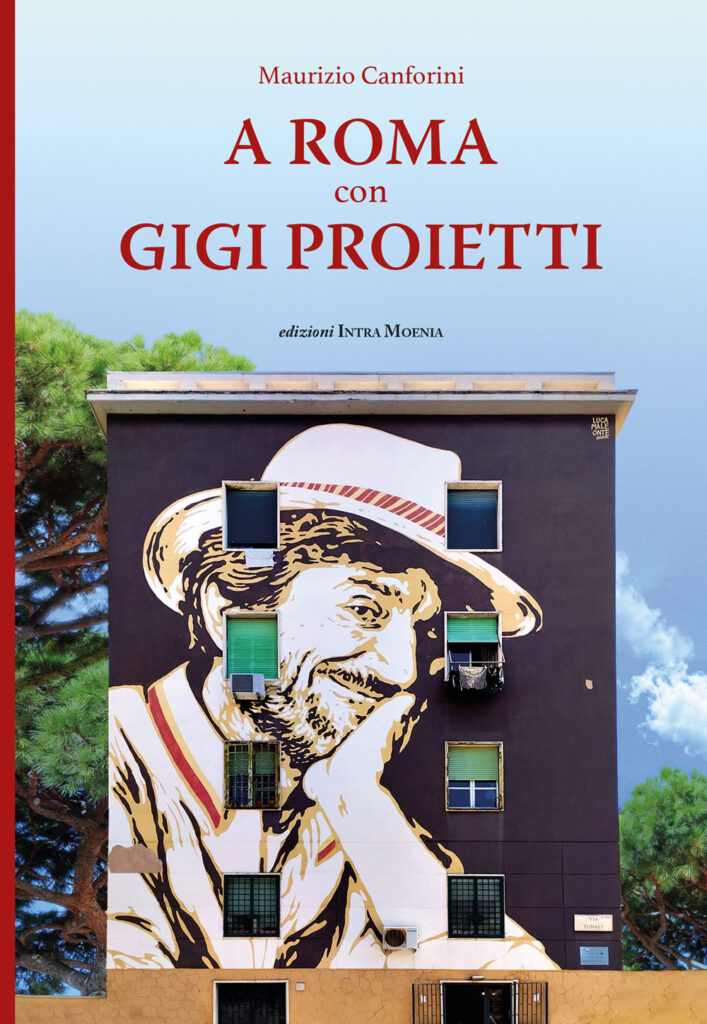 Copertina libro A Roma con Gigi Proietti