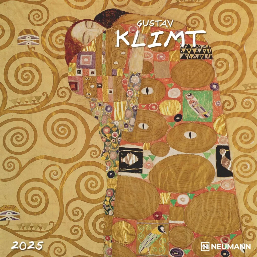 Copertina libro Gustav Klimt  Calendario 2025